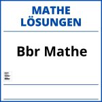 Bbr Mathe  Lösungen Pdf