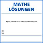 Bigalke Köhler Mathematik Gymnasiale Oberstufe Lösungen Pdf