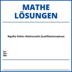 Bigalke Köhler Mathematik Qualifikationsphase Lösungen Pdf