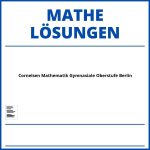 Cornelsen Mathematik Gymnasiale Oberstufe Berlin Lösungen Pdf