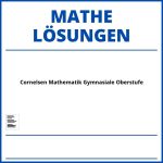 Cornelsen Mathematik Gymnasiale Oberstufe Lösungen Pdf