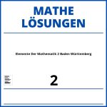 Elemente Der Mathematik 2 Baden Württemberg Lösungen Pdf