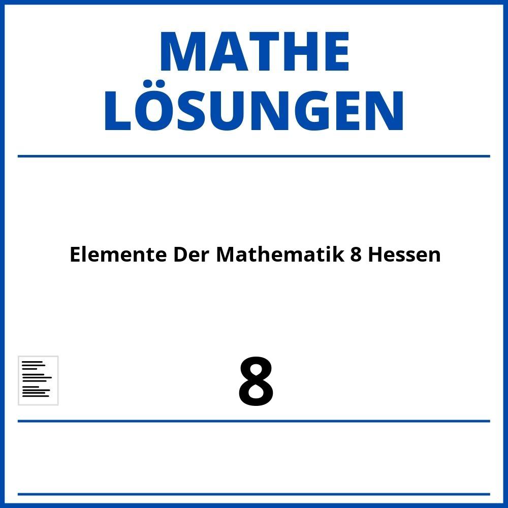 Elemente Der Mathematik 8 Lösungen Hessen Pdf