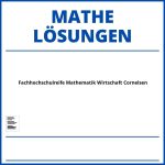 Fachhochschulreife Mathematik Wirtschaft Cornelsen Lösungen Pdf