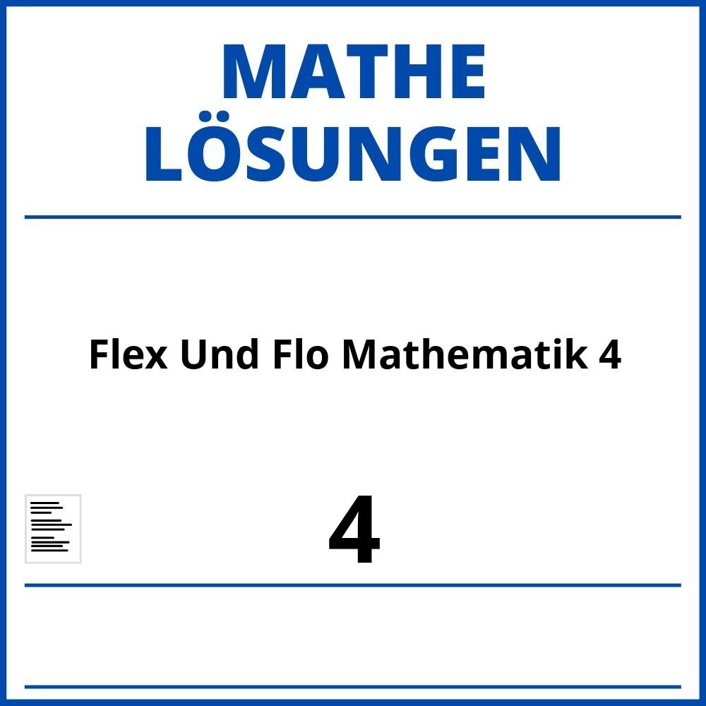 Flex Und Flo Mathematik 4 Lösungen Pdf