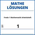 Fredo 1 Mathematik Arbeitsheft Lösungen Pdf