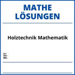 Holztechnik Mathematik Lösungen Pdf