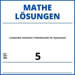 Lambacher Schweizer 5 Mathematik Für Gymnasien Lösungen Pdf