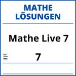 Mathe Live 7 Lösungen Pdf