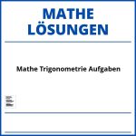 Mathe Trigonometrie Aufgaben Mit Lösungen Pdf