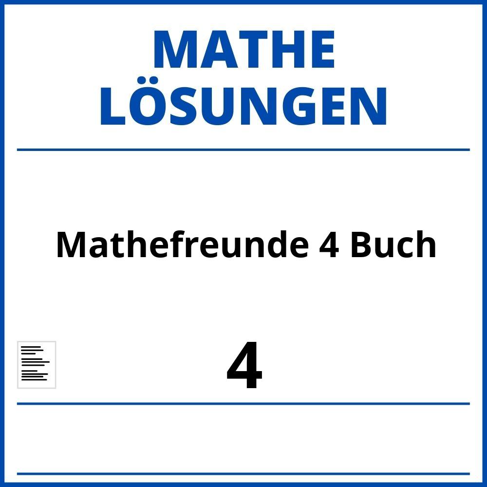 Mathefreunde 4 Buch Lösungen Pdf