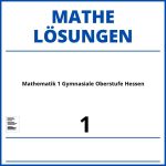 Mathematik 1 Gymnasiale Oberstufe Hessen Lösungen Pdf