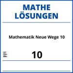 Mathematik Neue Wege 10 Lösungen Pdf