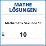 Mathematik Sekundo 10 Lösungen Pdf