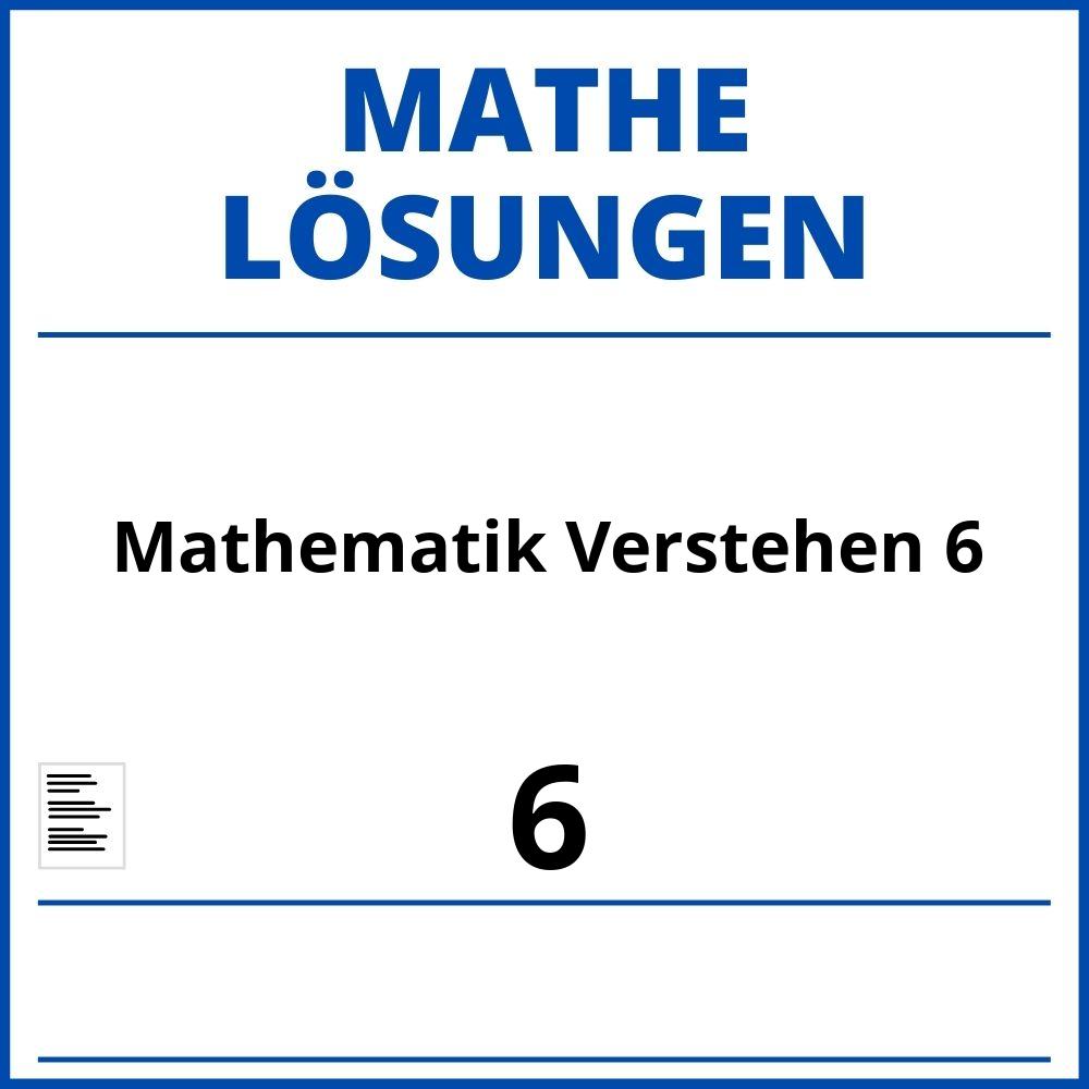 Mathematik Verstehen 6 Lösungen Pdf