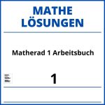 Matherad 1 Arbeitsbuch Lösungen Pdf