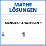 Matherad Arbeitsheft 1 Lösungen Pdf