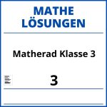 Matherad Klasse 3 Lösungen Pdf