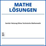 Sanitär Heizung Klima Technische Mathematik Lösungen Pdf