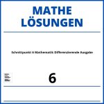 Schnittpunkt 6 Mathematik Differenzierende Ausgabe Lösungen Pdf