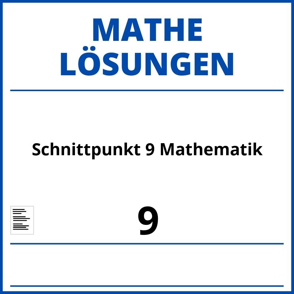 Schnittpunkt 9 Mathematik Lösungen Pdf