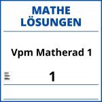 Vpm Matherad 1 Lösungen Pdf